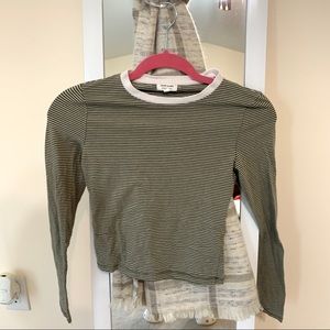 Heart & Hips Long Sleeve Crop Top